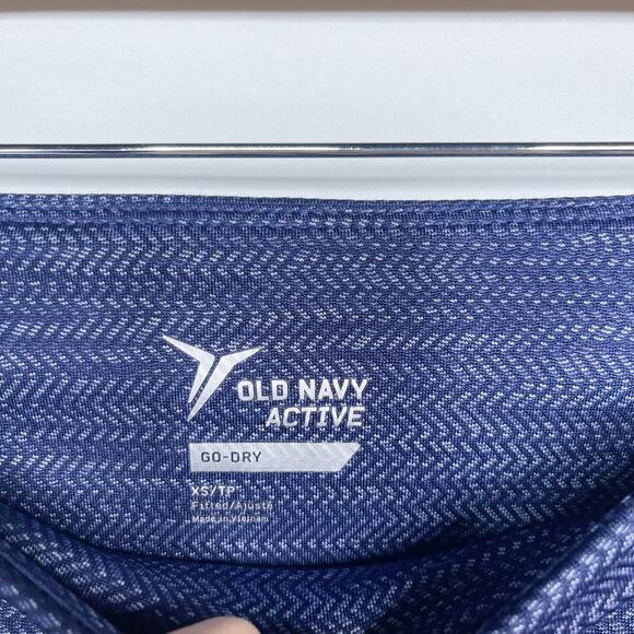 Old Navy Womens XSmall XS Spacedye Blue Go-Dry Pieced Leggings Workout Yoga - Picture 7 of 7